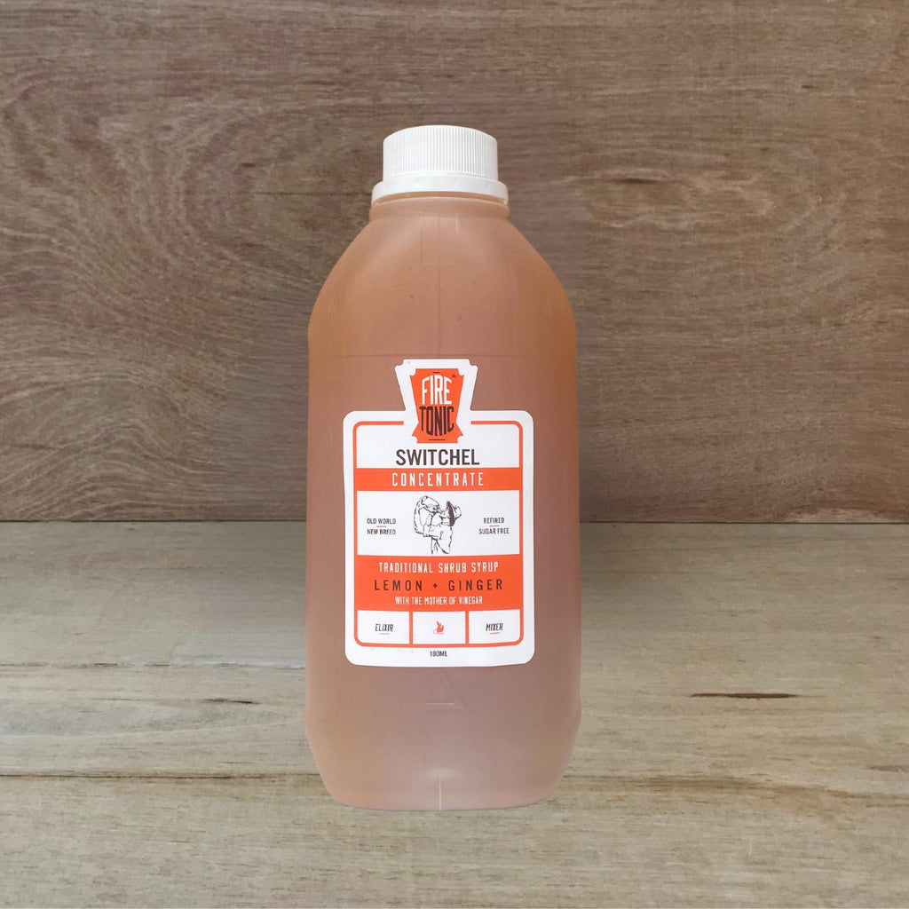 Lemon & Ginger Switchel - Shrub Syrup - 2.5Lt Pump Station